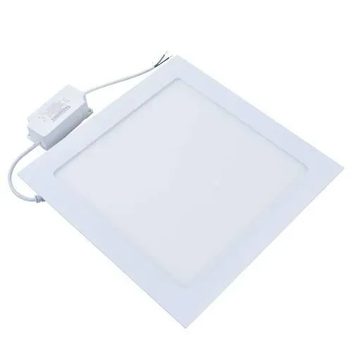 PLAFON EMBUTIR 24W 29X29CM BRANCO FRIO ABS FORLUZ