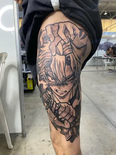 Rolo em tattoo