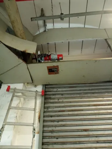 Porta de aço automática manutenção de motor para porta de aço