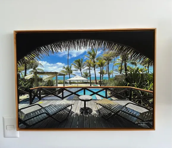 Quadro Photo art - Paraiso a Beira Mar