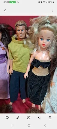 Boneco Antigo Ken 2 unidades 