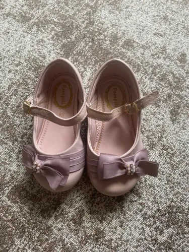 Sapatinhos Pampili Rosa Bebê 