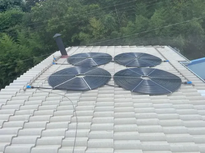 Placa Solar Ø1,10 Caracol de Aquecimento Solar para Piscinas - Fabricante - Thermal Coat
