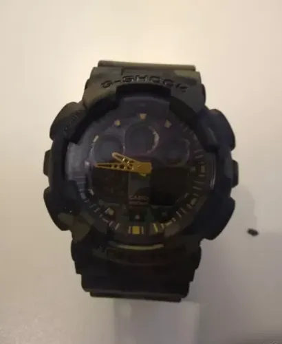 Relógio masculino G Shock camuflado 