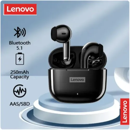 Produto Novo Fone de Ouvido Lenovo LP40 Sem Fio Bluetooth 5.1 Original