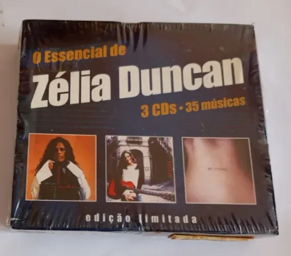 O Essencial Zélia Duncan 3 CDs Original ( Lacrado )