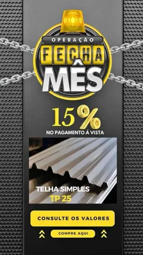 TELHA TRAPÉZIO 25