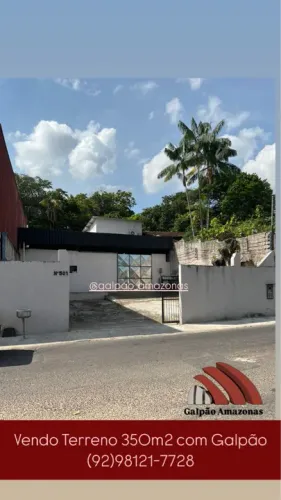 TERRENO COM GALPÃO 350M² 