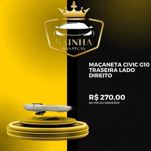 Maçaneta Civic G10 Traseira Lado Direito