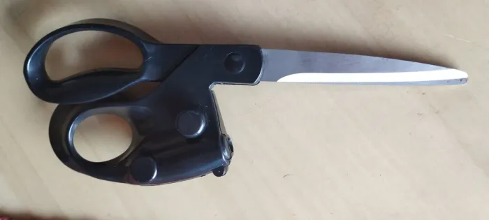 Tesoura super afiada de linha a laser,