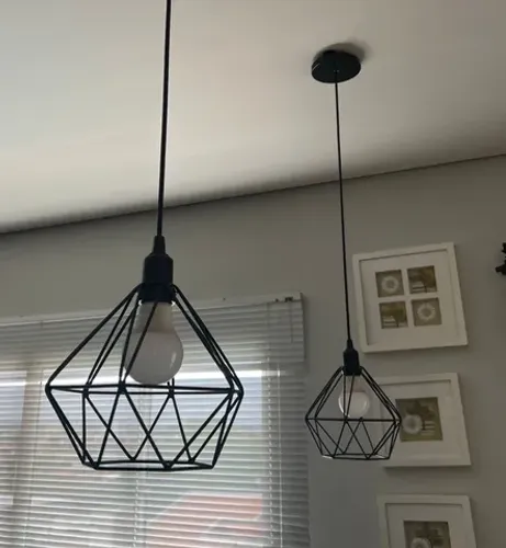 Pendentes aramados novos 45 cada