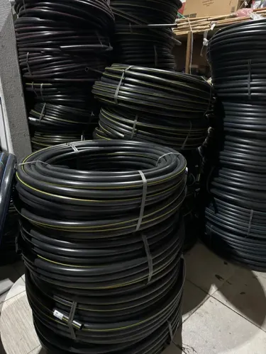 Mangueira preta polietileno irrigação fazenda - varias medidas