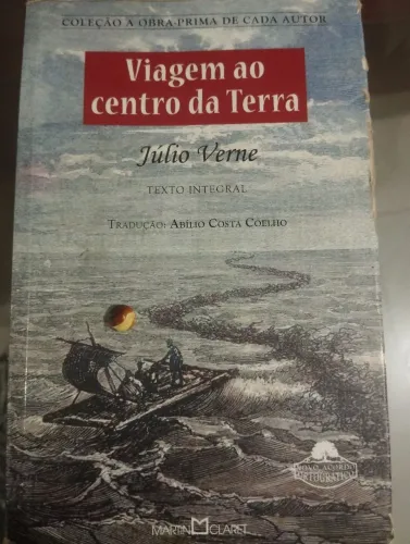 Vendo livro Viagem ao centro da Terra. Júlio Verne