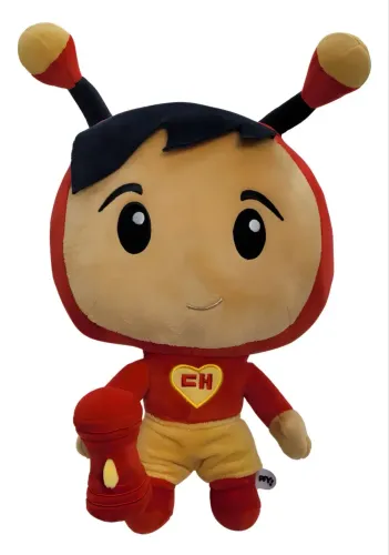 Boneco Chapolin Pelúcia Turma do Chaves 30 cm 