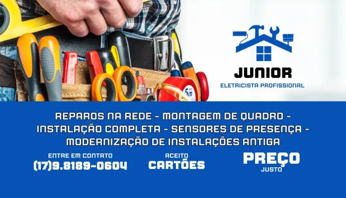 Eletricista e Instalador de antenas