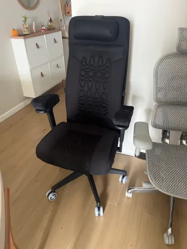 Cavaletti Way Gamer Black em Tecido Politex 