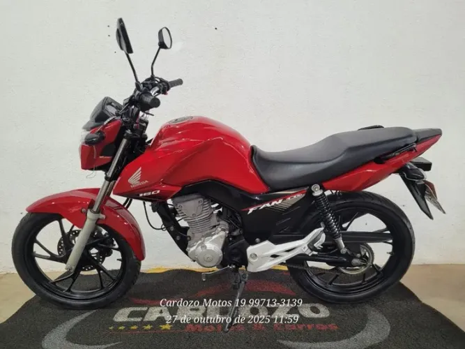 HONDA CG 160 FAN 2018 VERMELHA