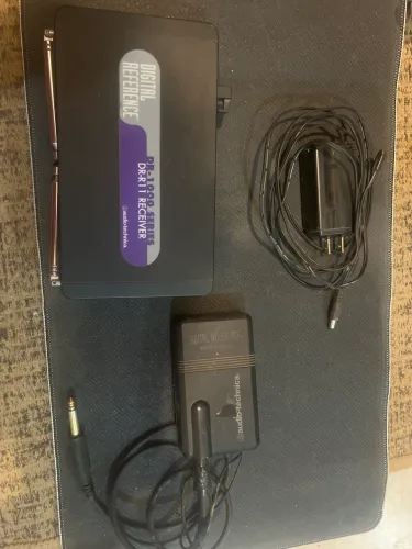 Transmissor sem fio para palco - Dr-r11 receiver audio technica 