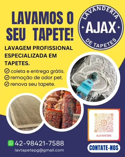 lavanderia de tapetes