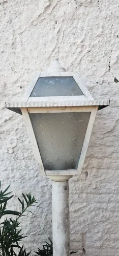 Poste Jardim Colonial Luminária Externa Clássica