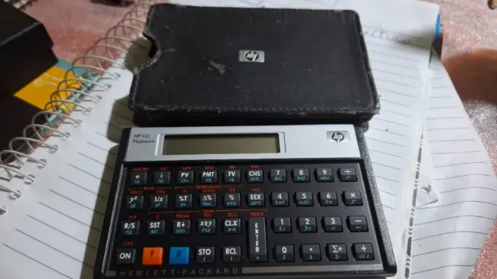 Calculadora Científica HP 12c Gold Platinum Original