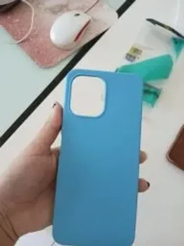 Capa azul para Redmi12 4G