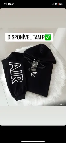 Blusa moletom tamanho P e M