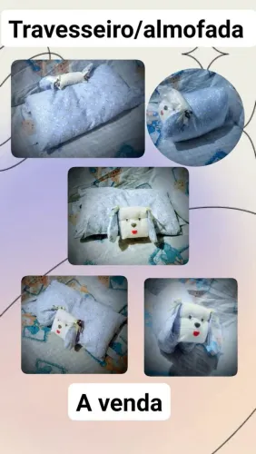 Travesseiro Almofada para bebê 