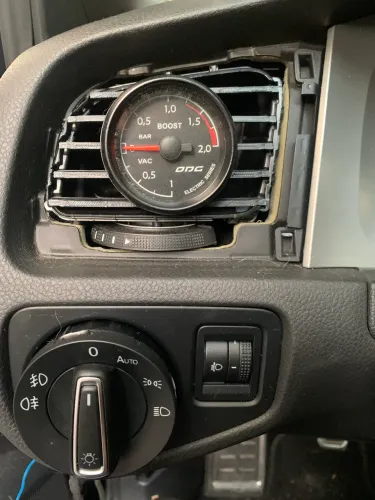 Carro turbo manômetro pressão turbina ODG