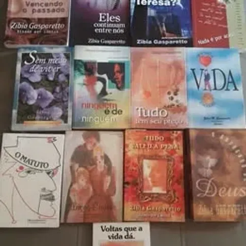 livros zíbia gasparetto