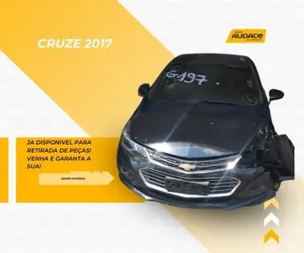 Sucata Cruze. Ja disponivel para retidas de peças!