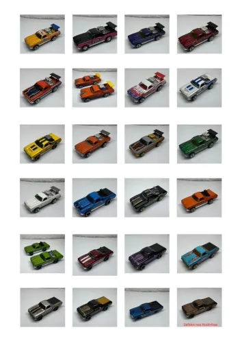 Coleção de Carrinhos Hot Wheels - 90 Itens