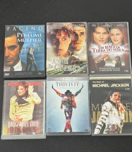 DVDs de Filmes e Shows Musicais
