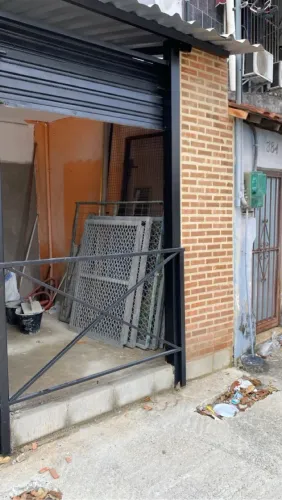 Grade de aço para portão, fachada janela de proteção 