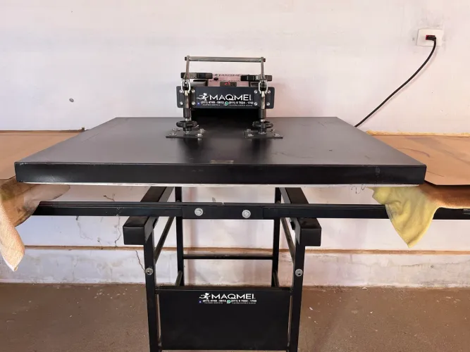 Prensa térmica Manual 2 berço 80 x 100