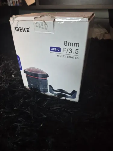 Lente fisheye meike 8mm f 3.5 Canon EF