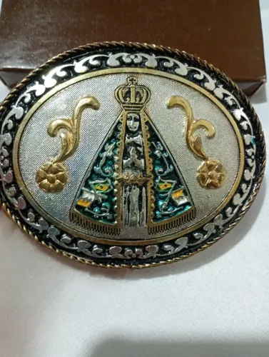 FIVE DE CINTO COM IMAGEM DE NOSSA SENHORA APARECIDA