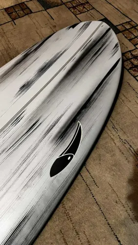 Prancha Surf Tropical Brasil Mini Longboard FCS 2