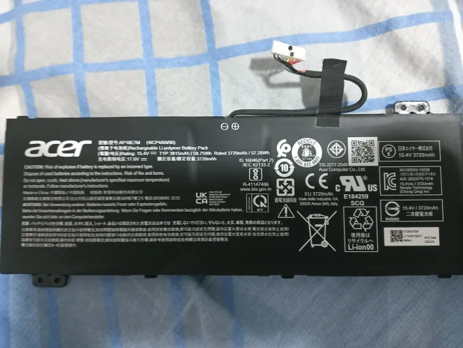 Bateria para Notebook Acer AP1SE7M 3720mAh