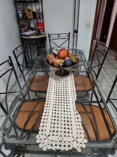 Conjunto de jantar em ferro leve tudo !