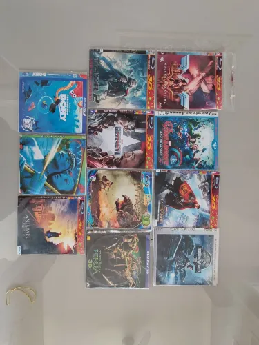 12 Filmes Blu-ray 3D - Diversos Gêneros