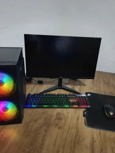 PC GAMER COMPLETO - COM RYZEN 7 + PLACA DE VÍDEO - ÓTIMO DESEMPENHO E WINDOWS 11 PRO