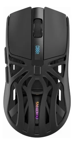 Mouse Gamer Rgb Sem Fio Smailwolf Rs8 Bluetooth E 2.4g Preto
