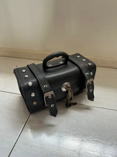 Alforje pequeno para moto custom