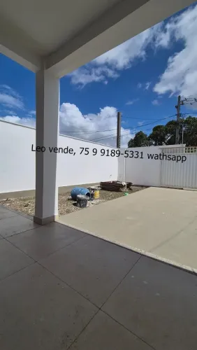 Leo vende, bairro Sim, 3\4 suíte, área externa ampla