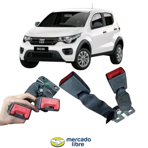 Fecho Cinto Banco Traseiro Fiat Mobi 2017-24
