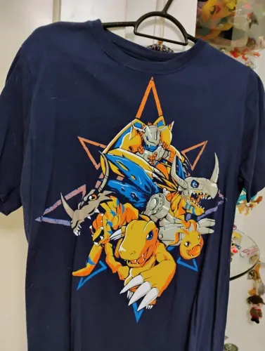 Camiseta Digimon Greymon - P