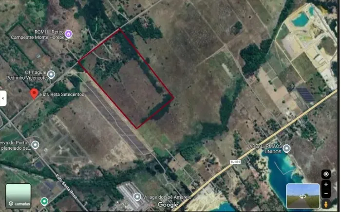 Terreno em Itaguai 255.000m2 - Piranema - Porto de Itaguaí - Rio Santos - Arco Metrop.