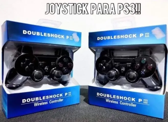 Controle ps3 sem fio novos na caixa com garantia 