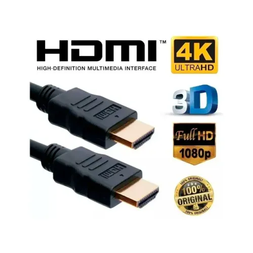 Cabo HDMI MXT 2.0 4K Ultra HD 3D Dourado 5 Metros - CB0554